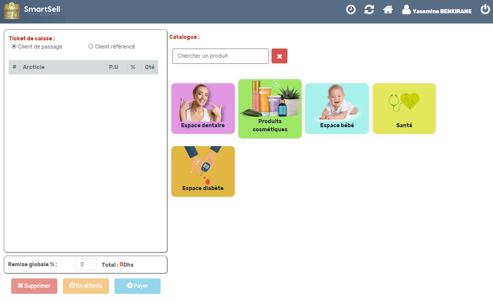 Caisse enregistreuse en ligne Maroc, gestion des ventes, gestion du stock
